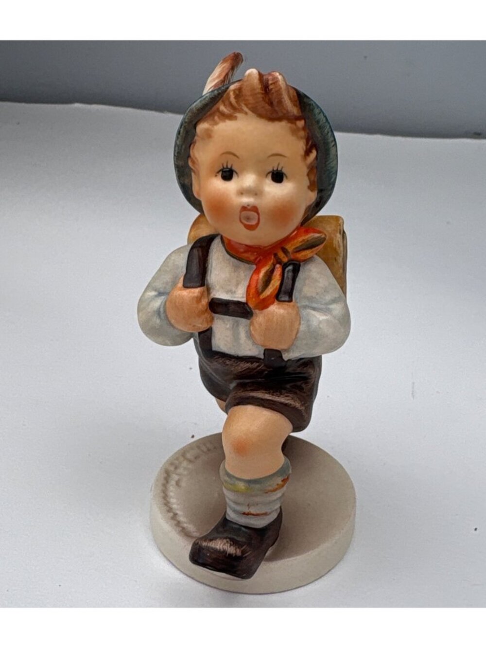 Hummel Goebel "School Boy" Collectible Figurine 4.5" 822/0 Adorable Details